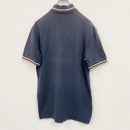 FRED PERRY　フレッドペリー　半袖ポロシャツ　紺　ネイビー　40サイズ