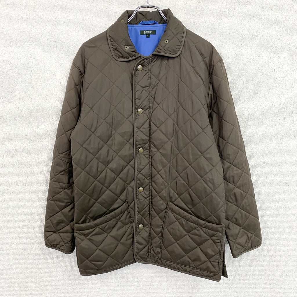 J.CREW　ジェイクルー　キルティングジャケット　中綿入り　茶色　ブラウン　Sサイズ