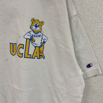 Champion　チャンピオン　半袖プリントTシャツ　白　ホワイト　Mサイズ