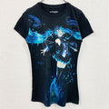 古着 used　初音ミク　ボーカロイド　Weloveline　半袖キャラクタープリントTシャツ　黒　ブラック　Mサイズ