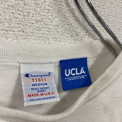 Champion　チャンピオン　半袖プリントTシャツ　白　ホワイト　Mサイズ
