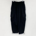 PRO 5　カーゴスウェットパンツ　ワイドパンツ　黒　ブラック　Sサイズ