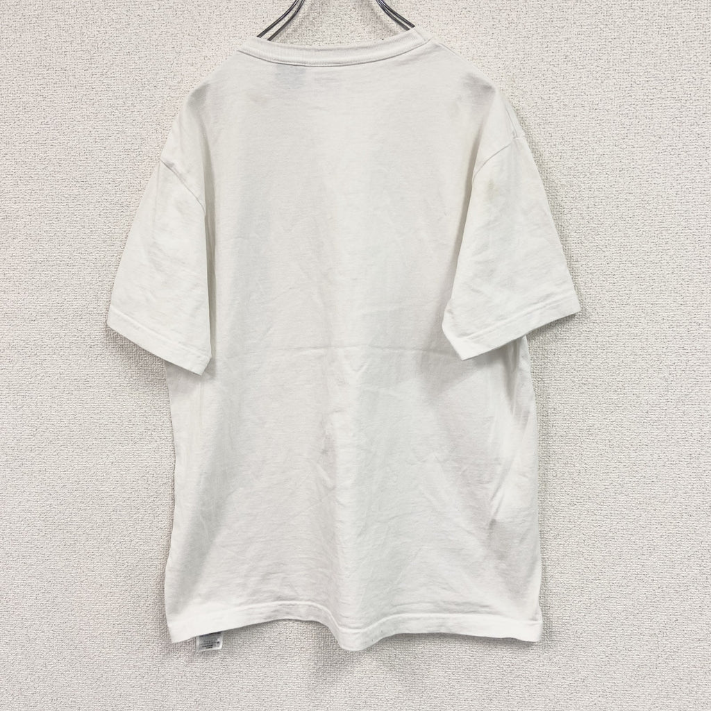 Champion　チャンピオン　半袖プリントTシャツ　白　ホワイト　Mサイズ