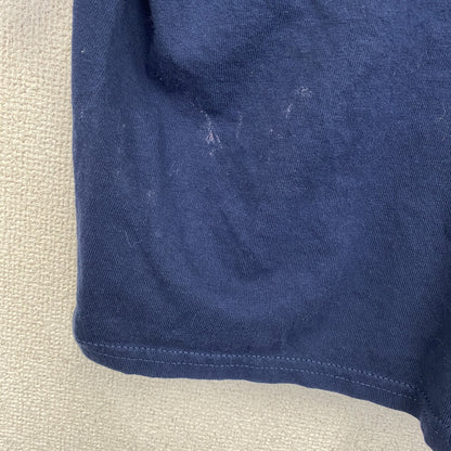 古着 used　adidas　アディダス　エリックゴードン　半袖プリントＴシャツ　NBA　バスケットボール　ネイビー　2XLサイズ
