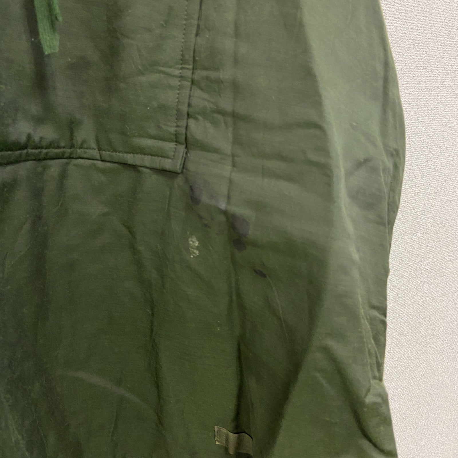 70s　Dutch Military　オランダ軍　M-78　CHEMICAL PROTECTIVE SMOCK PARKA　スモック　アノラックパーカー　ミリタリージャケット　カーキ