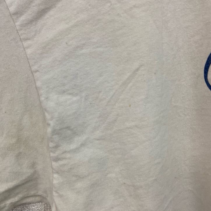 古着 used　ギルダン　半袖プリントTシャツ　NFL　バドライト　クルーネック　レトロデザイン　白　ホワイト　XLサイズ