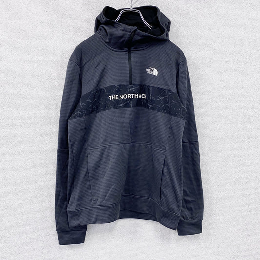 THE NORTH FACE　ザノースフェイス　ハーフジップスウェットパーカー/フーディー　ジャージ　黒　ブラック　Sサイズ