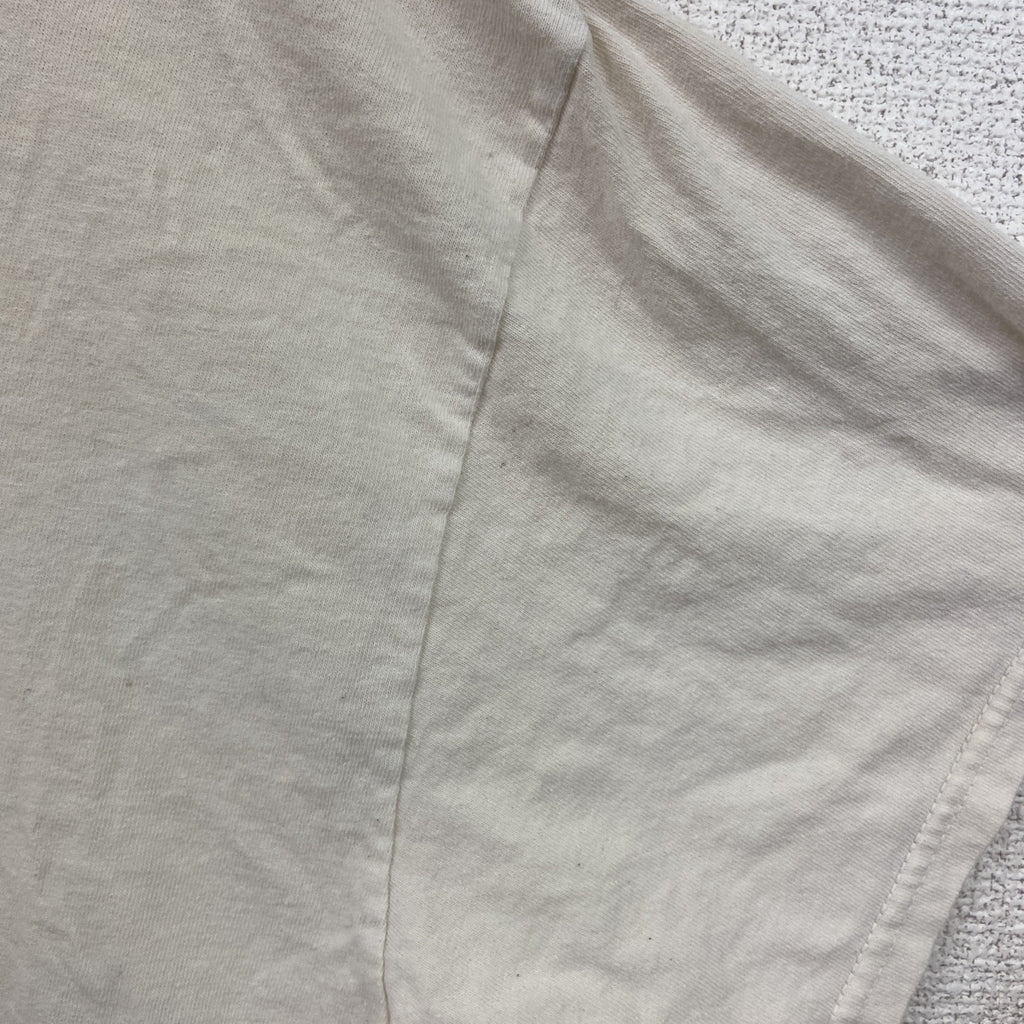 古着 used　ギルダン　半袖プリントTシャツ　NFL　バドライト　クルーネック　レトロデザイン　白　ホワイト　XLサイズ