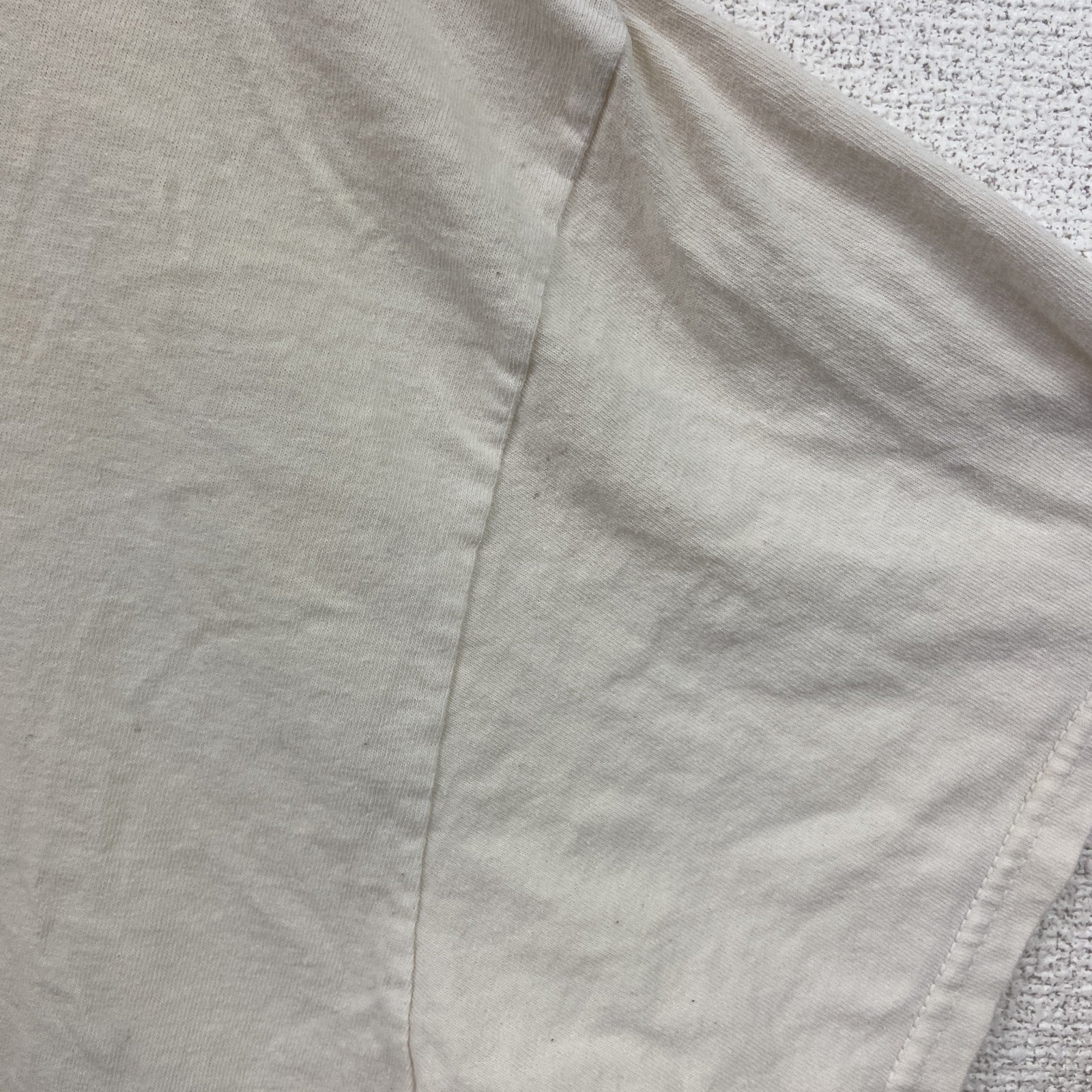 古着 used　ギルダン　半袖プリントTシャツ　NFL　バドライト　クルーネック　レトロデザイン　白　ホワイト　XLサイズ