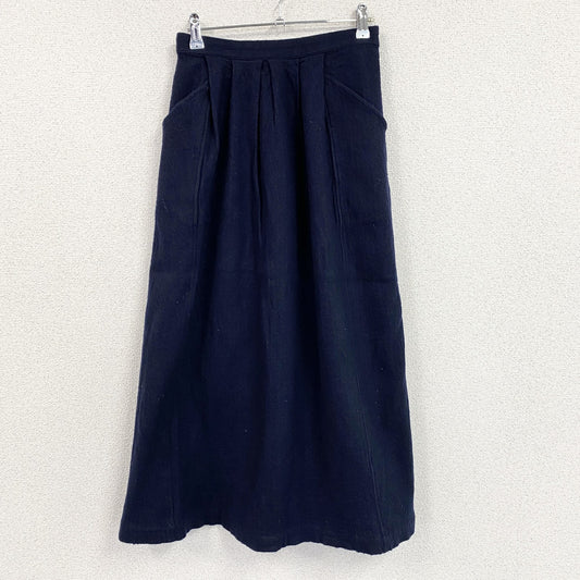 GAIJIN MADE　ガイジンメイド　フレアスカート　ロングスカート　デカポケット　紺　ネイビー　