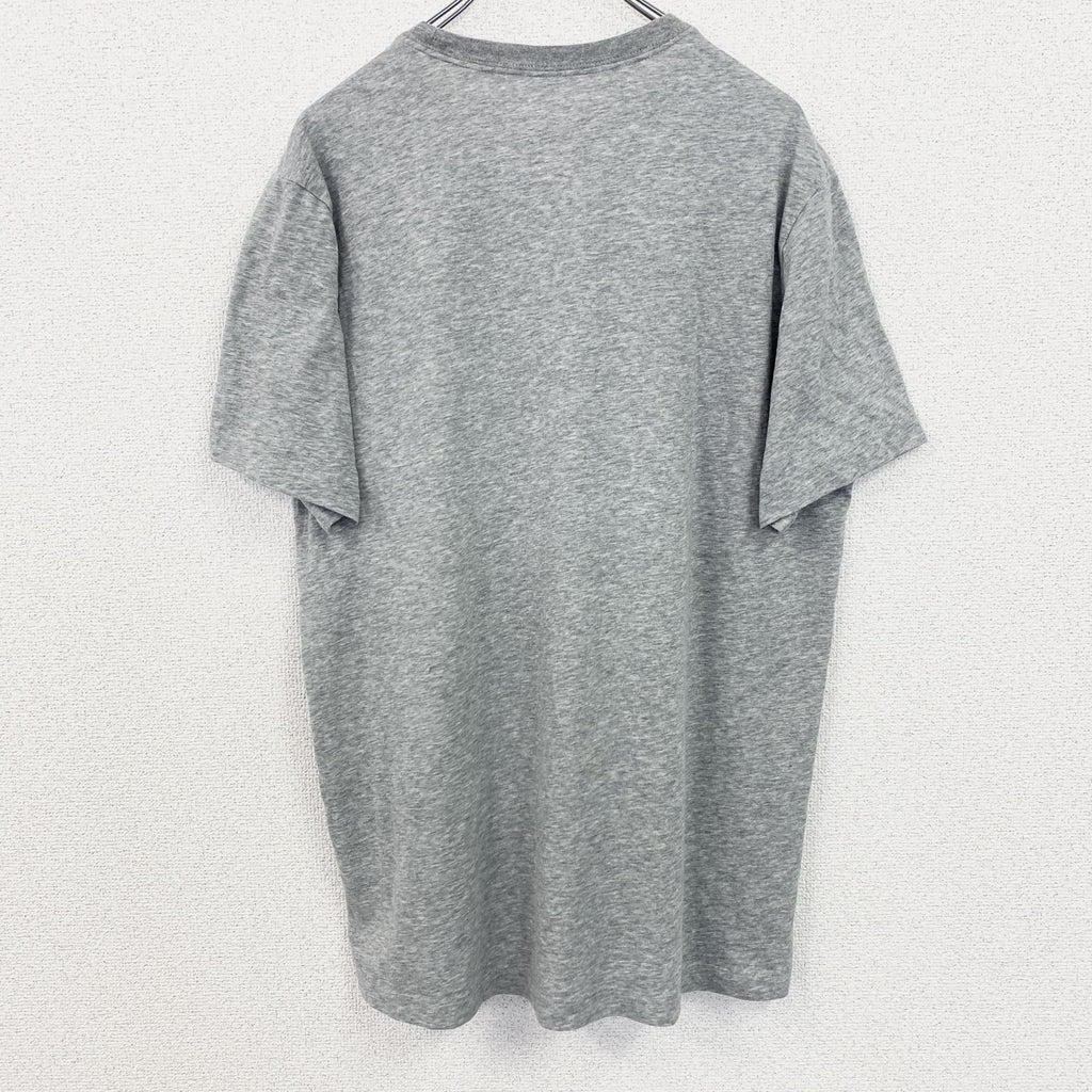 古着 used　NIKE　ナイキ　半袖クルーネックプリントＴシャツ　バスケットボール　スポーツ　グレー　Lサイズ