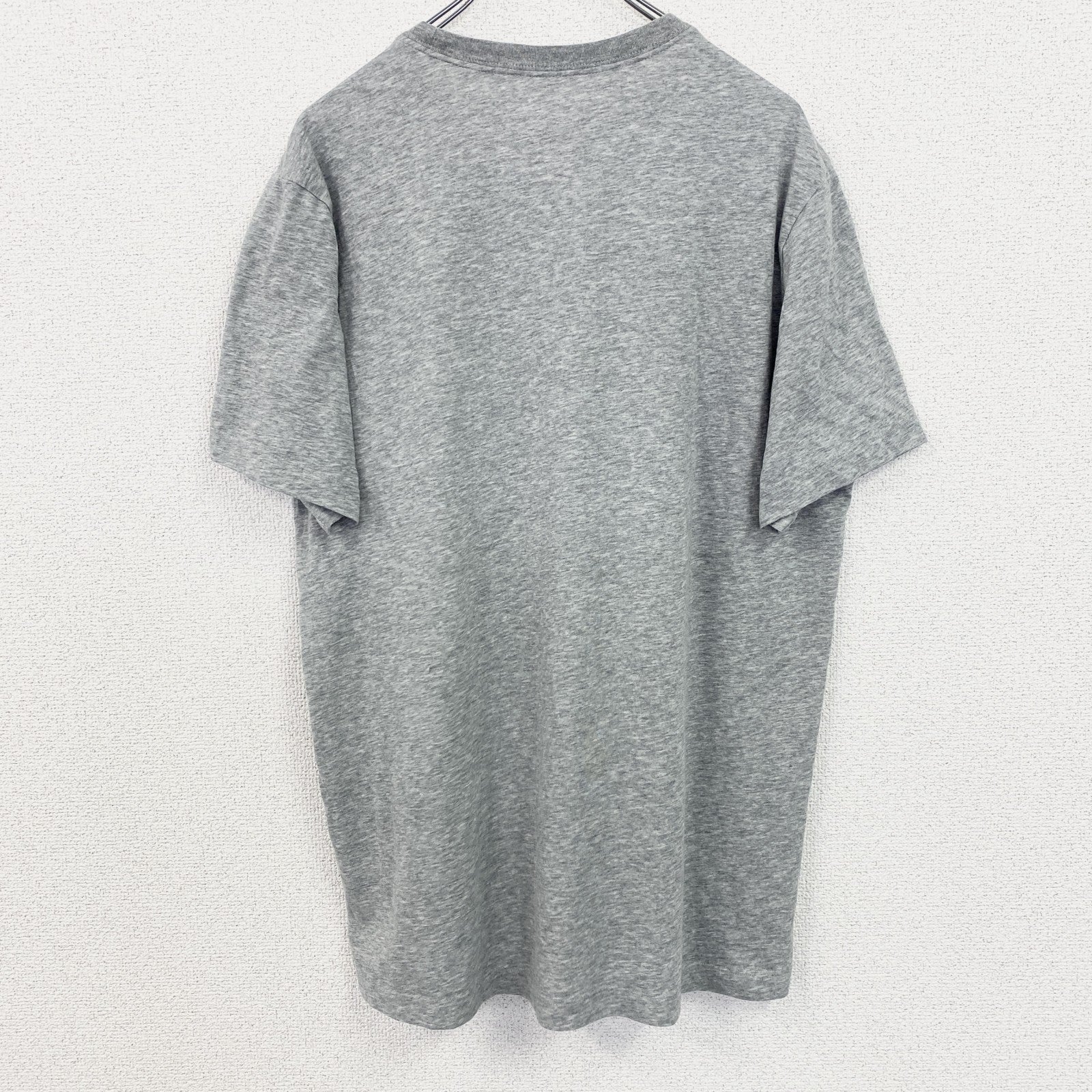 古着 used　NIKE　ナイキ　半袖クルーネックプリントＴシャツ　バスケットボール　スポーツ　グレー　Lサイズ
