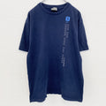 古着 used　00s　NIKE　ナイキ　SHOX　ショックス　半袖プリントＴシャツ　両面プリント　紺　ネイビー　Mサイズ
