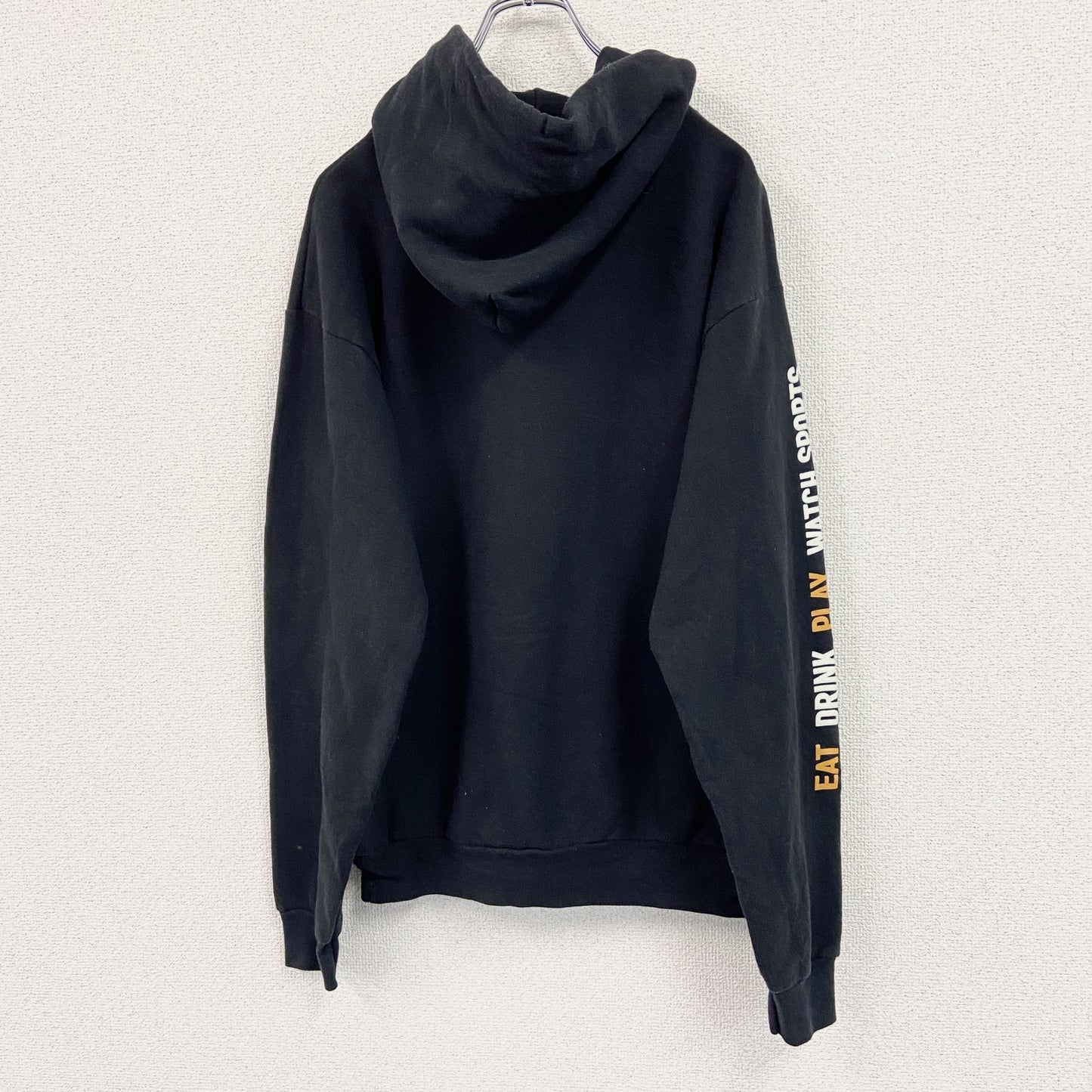Hanes　ヘインズ　スウェットパーカー/フーディー　黒　ブラック　Mサイズ
