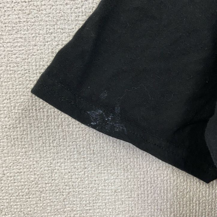 古着 used　アバター　AVATAR　半袖プリントTシャツ　伝説の少年アン　クルーネック　レトロデザイン　黒　ブラック　Sサイズ