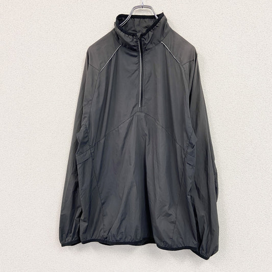 NIKE　ナイキ　ハーフジッププルオーバージャケット　ダークグレー　XLサイズ