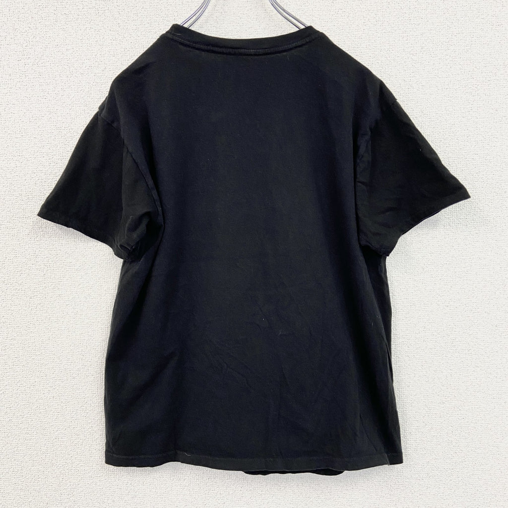 古着 used　アバター　AVATAR　半袖プリントTシャツ　伝説の少年アン　クルーネック　レトロデザイン　黒　ブラック　Sサイズ