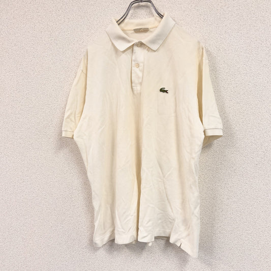LACOSTE　ラコステ　半袖ポロシャツ　白　ホワイト　7サイズ