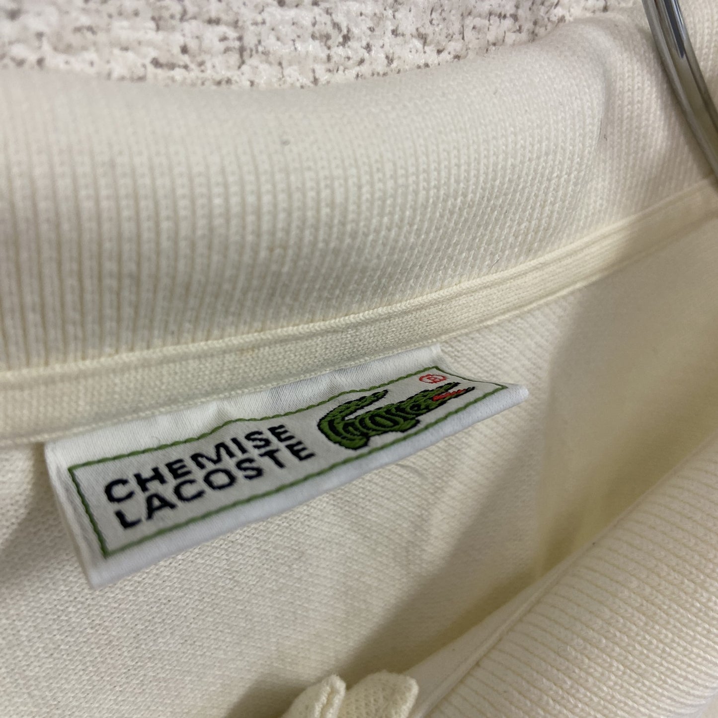 LACOSTE　ラコステ　半袖ポロシャツ　白　ホワイト　7サイズ