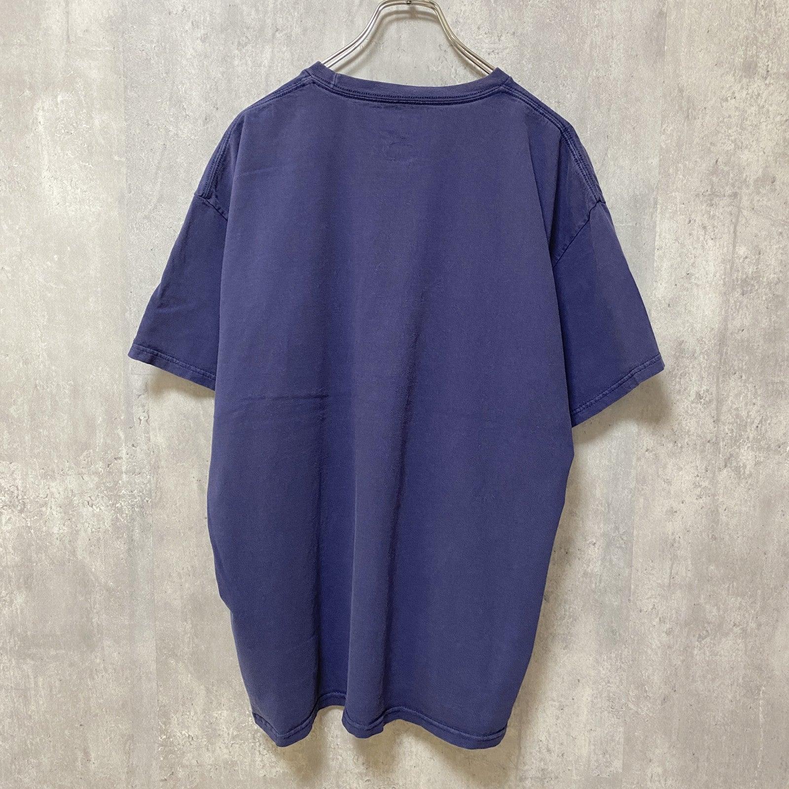 古着 used　ニューヨークヤンキース　半袖プリントTシャツ　MLB　ベースボール　ネイビー　ビッグシルエット　XLサイズ