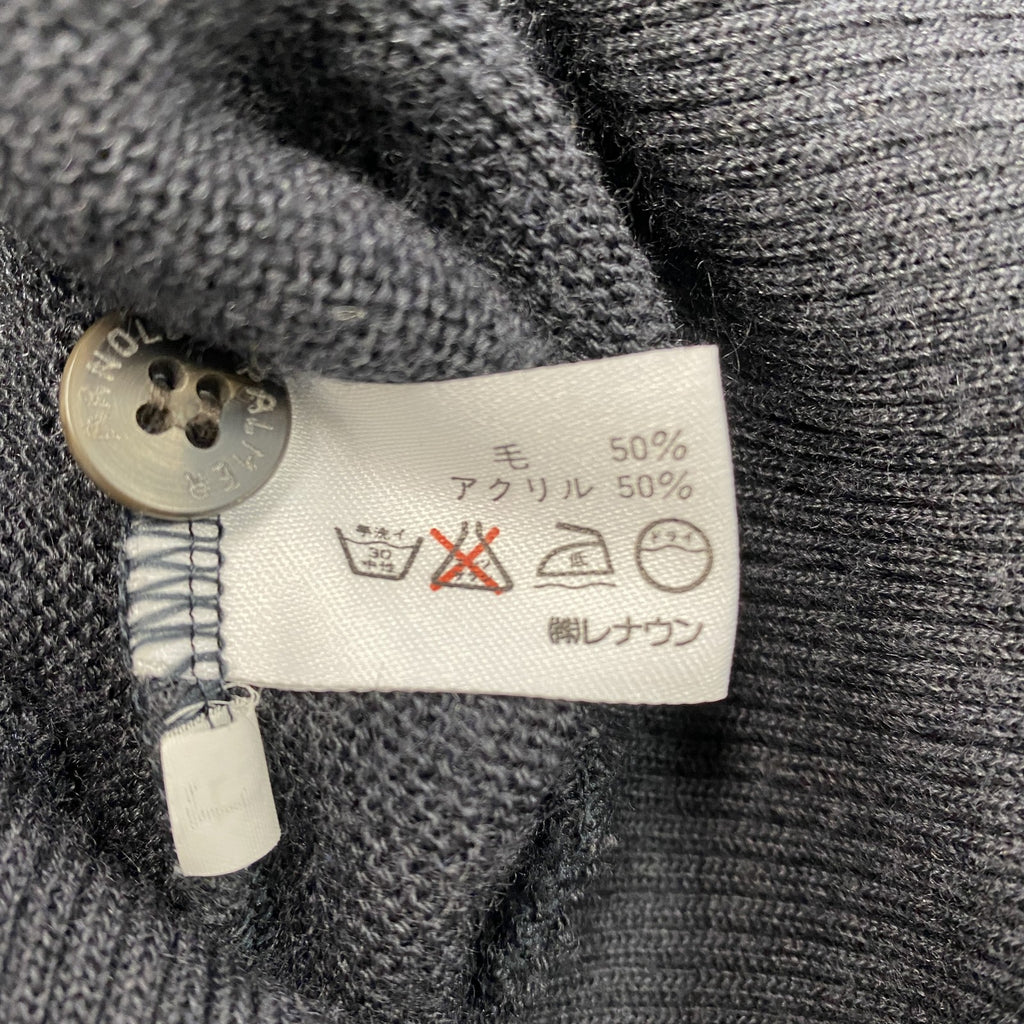 ～90s　Arnold Palmer　アーノルドパーマー　アクリルニットカーディガン　紺　ネイビー　Lサイズ