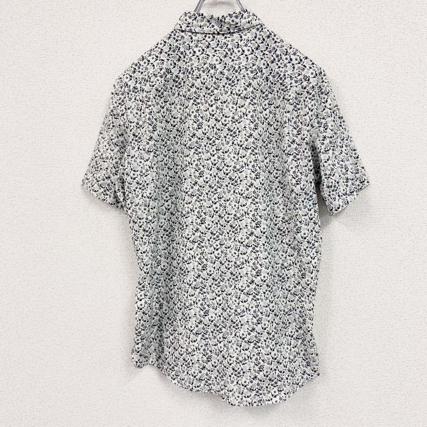 Paul Smith　ポールスミス　半袖シャツ/柄シャツ　花柄　白　ホワイト　XLサイズ
