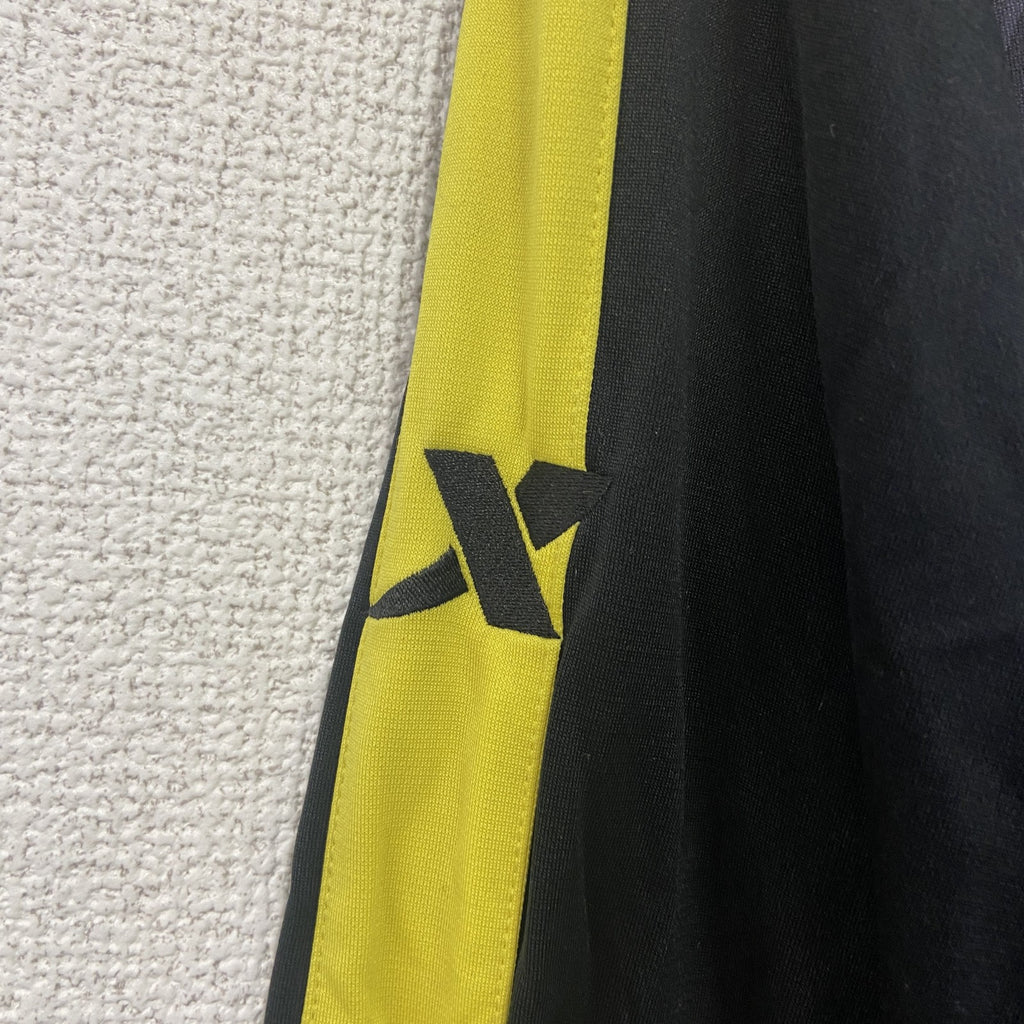 VILLARREAL C.F.　トラックジャケット/ジャージ　黒　ブラック　XLサイズ