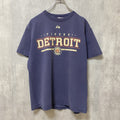 古着 used　DETROITTIGERS　デトロイトタイガース　半袖ベースボールバックプリントTシャツ　MLB　Mサイズ