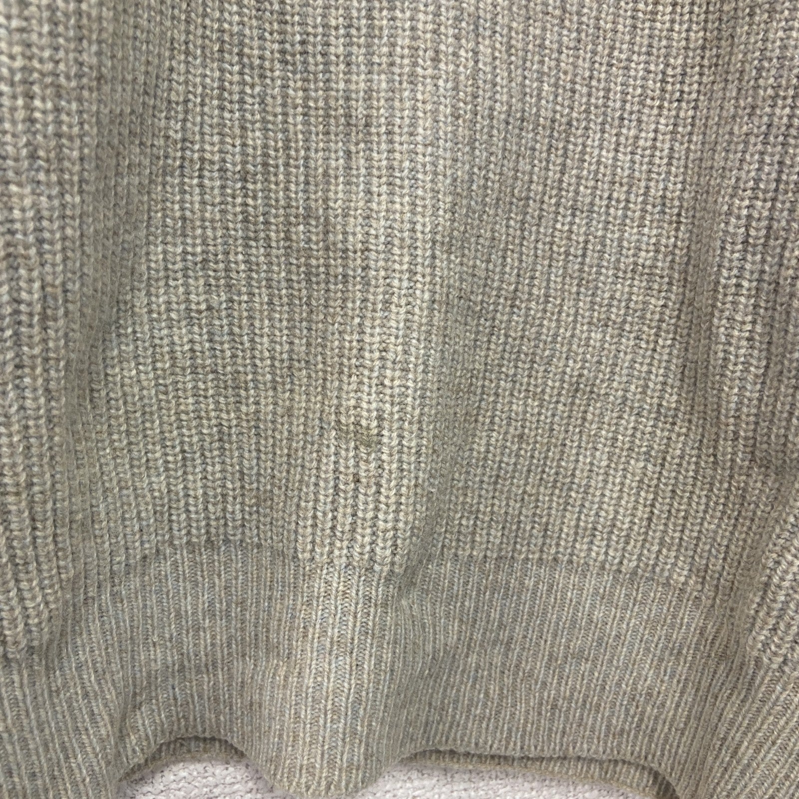 90s　ROBE DI KAPPA　カッパ　ニットセーター　ヴィンテージ　ベージュ　2XLサイズ