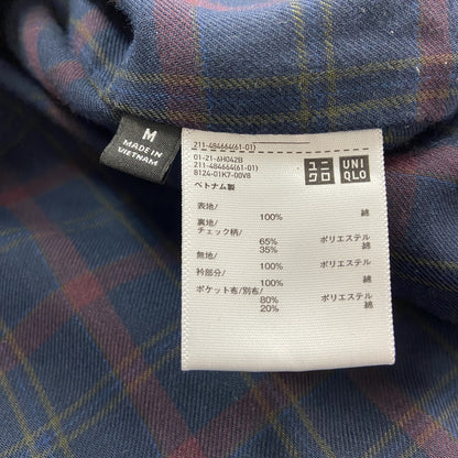 UNIQLO　ユニクロ　ユーティリティーショートジャケット/デニムジャケット　インディゴ　Mサイズ