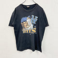 ～00s　NIKE　ナイキ　MLB　ニューヨークヤンキース　半袖Tシャツ　スウッシュ　ホセ・レイエス　黒　ブラック