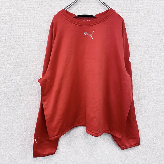 PUMA　プーマ　スウェット/トレーナー　赤　レッド　XLサイズ