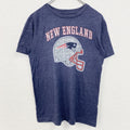 古着 used　NFL　メキシコ製　半袖プリントＴシャツ　ニューイングランドペイトリオッツ　フットボール　ネイビー　XLサイズ