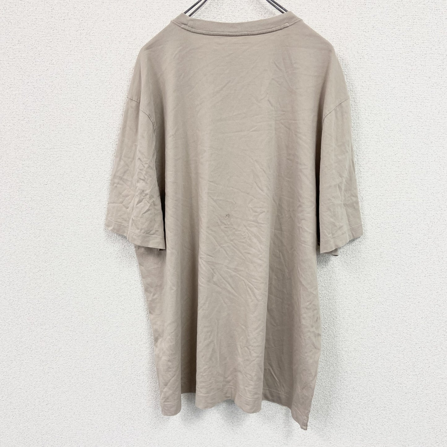 Abercrombie＆Fitch　アバクロンビー＆フィッチ　半袖プリントTシャツ　ベージュ　XXLサイズ
