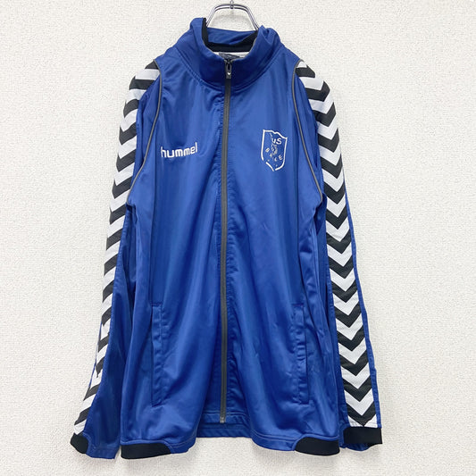 hummel　ヒュンメル　トラックジャケット/ジャージ　青　ブルー　Lサイズ