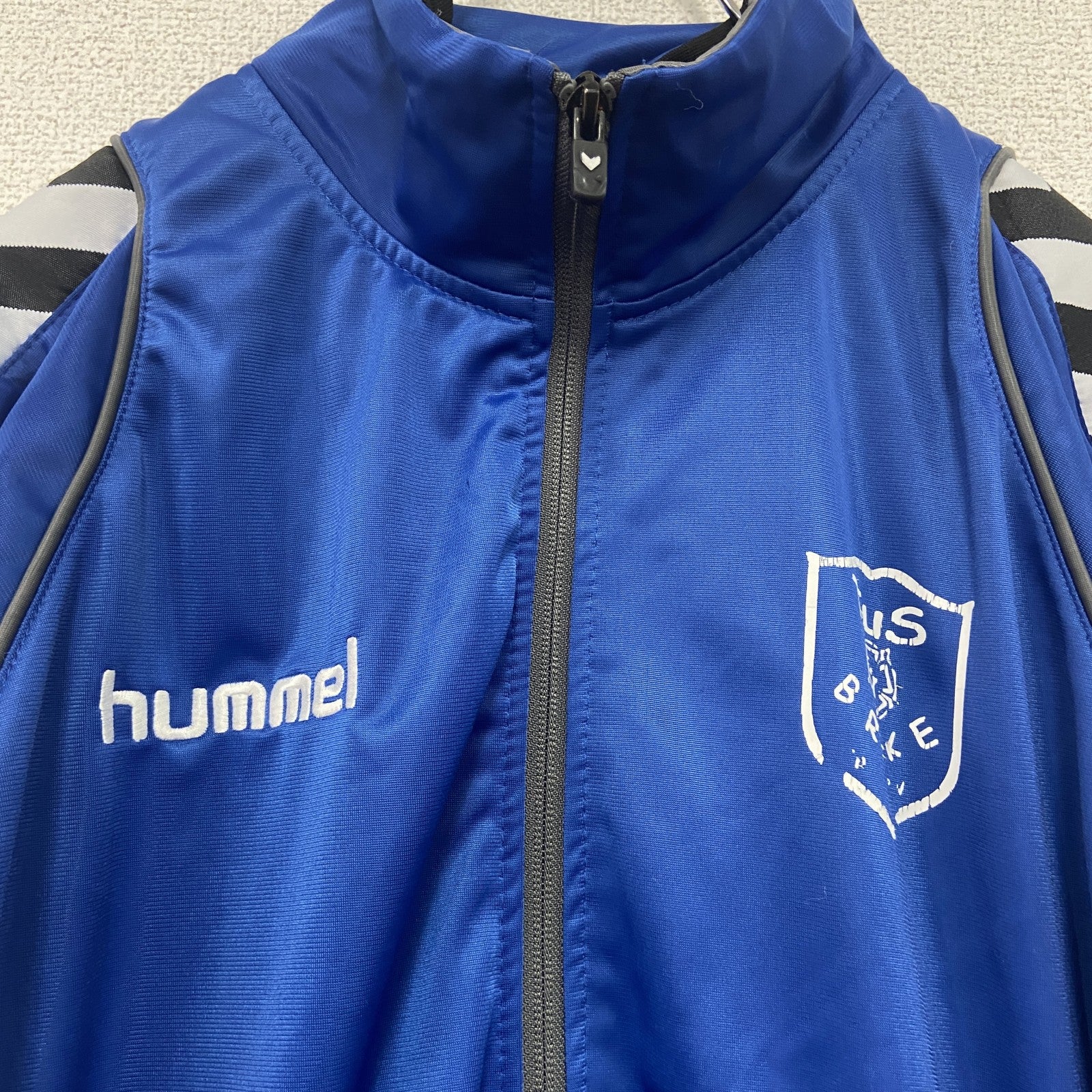 hummel　ヒュンメル　トラックジャケット/ジャージ　青　ブルー　Lサイズ