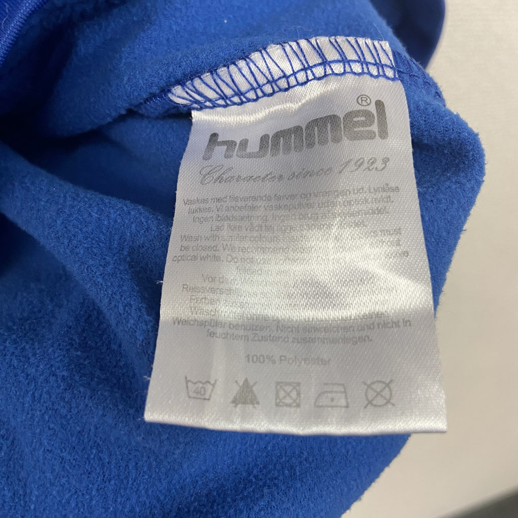hummel　ヒュンメル　トラックジャケット/ジャージ　青　ブルー　Lサイズ