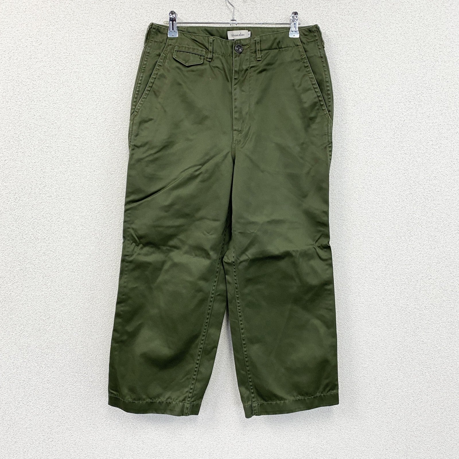 Steven Alan　スティーブンアラン　チノパンツ　カーキ　Sサイズ