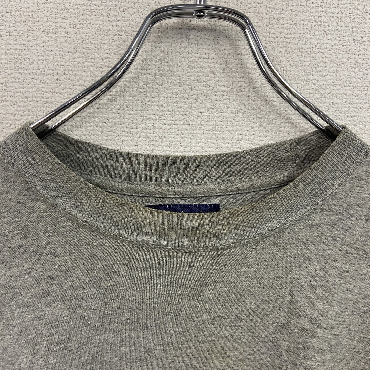 MEOSHE　半袖プリントTシャツ　灰色　グレー　Lサイズ