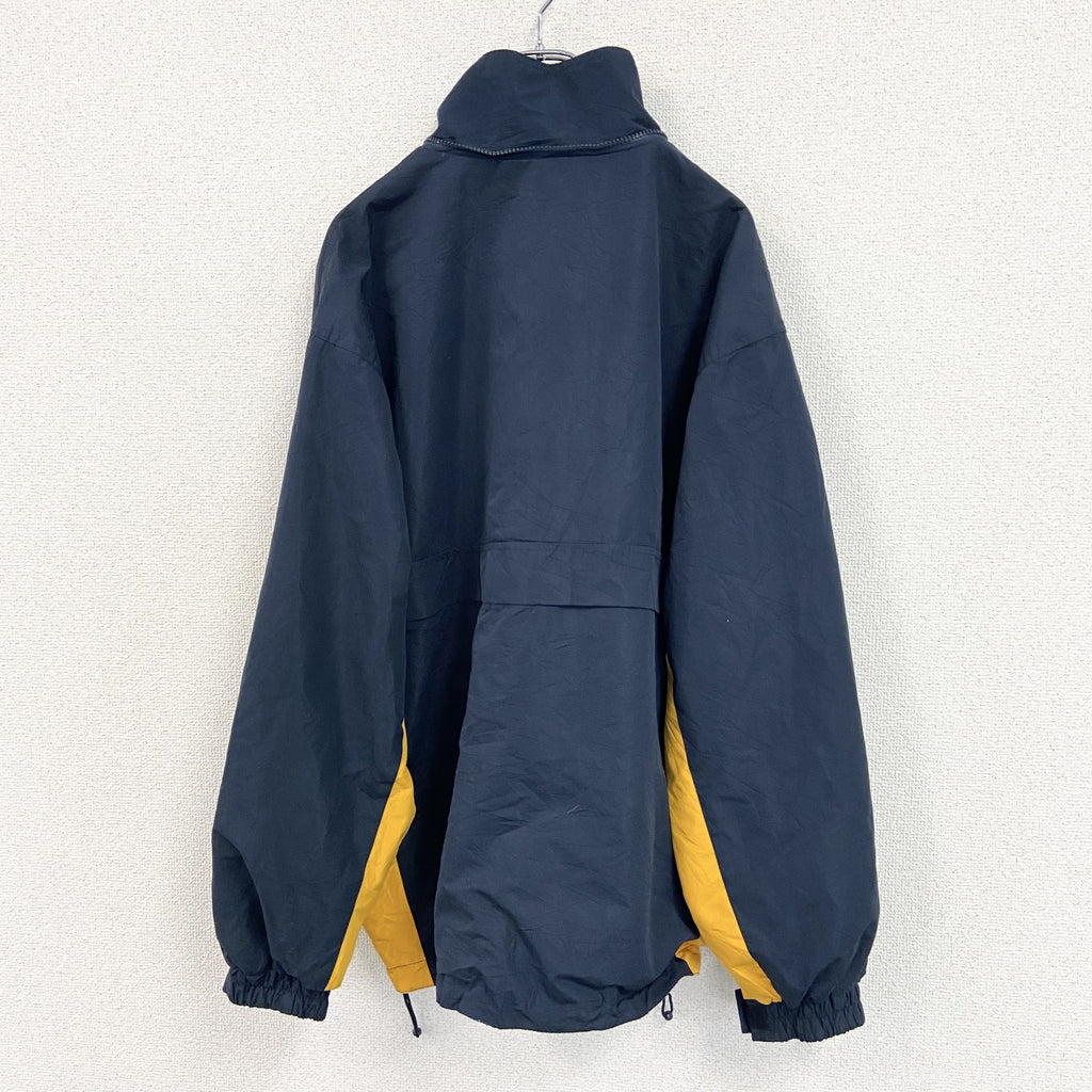 U.S.NAVY　RUNNING JACKET　ナイロンジャケット　ミリタリー　米軍　紺　ネイビー　Lサイズ