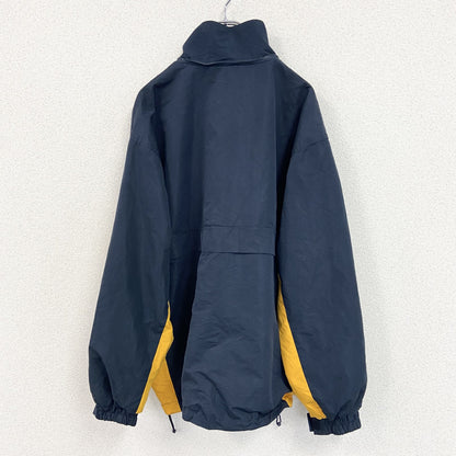 U.S.NAVY　RUNNING JACKET　ナイロンジャケット　ミリタリー　米軍　紺　ネイビー　Lサイズ
