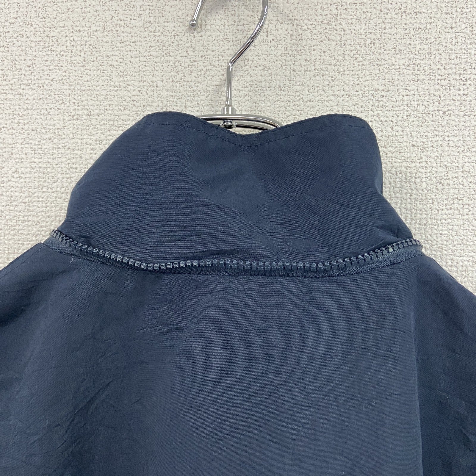 U.S.NAVY　RUNNING JACKET　ナイロンジャケット　ミリタリー　米軍　紺　ネイビー　Lサイズ