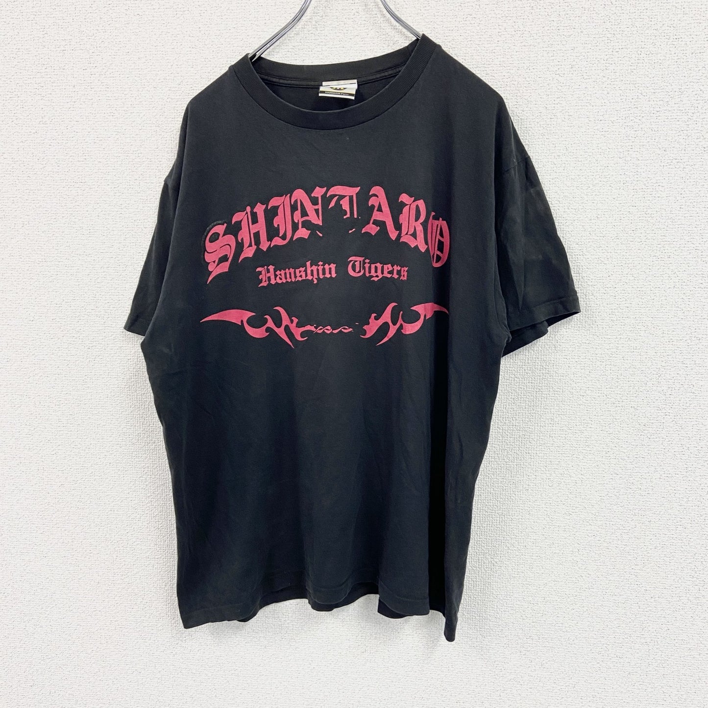 阪神タイガース　半袖応援Tシャツ　横田慎太郎　野球　黒　ブラック