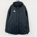 adidas　アディダス　CONDIVO18スタジアムパーカー　ベンチコート　中綿入り　黒　ブラック　Mサイズ