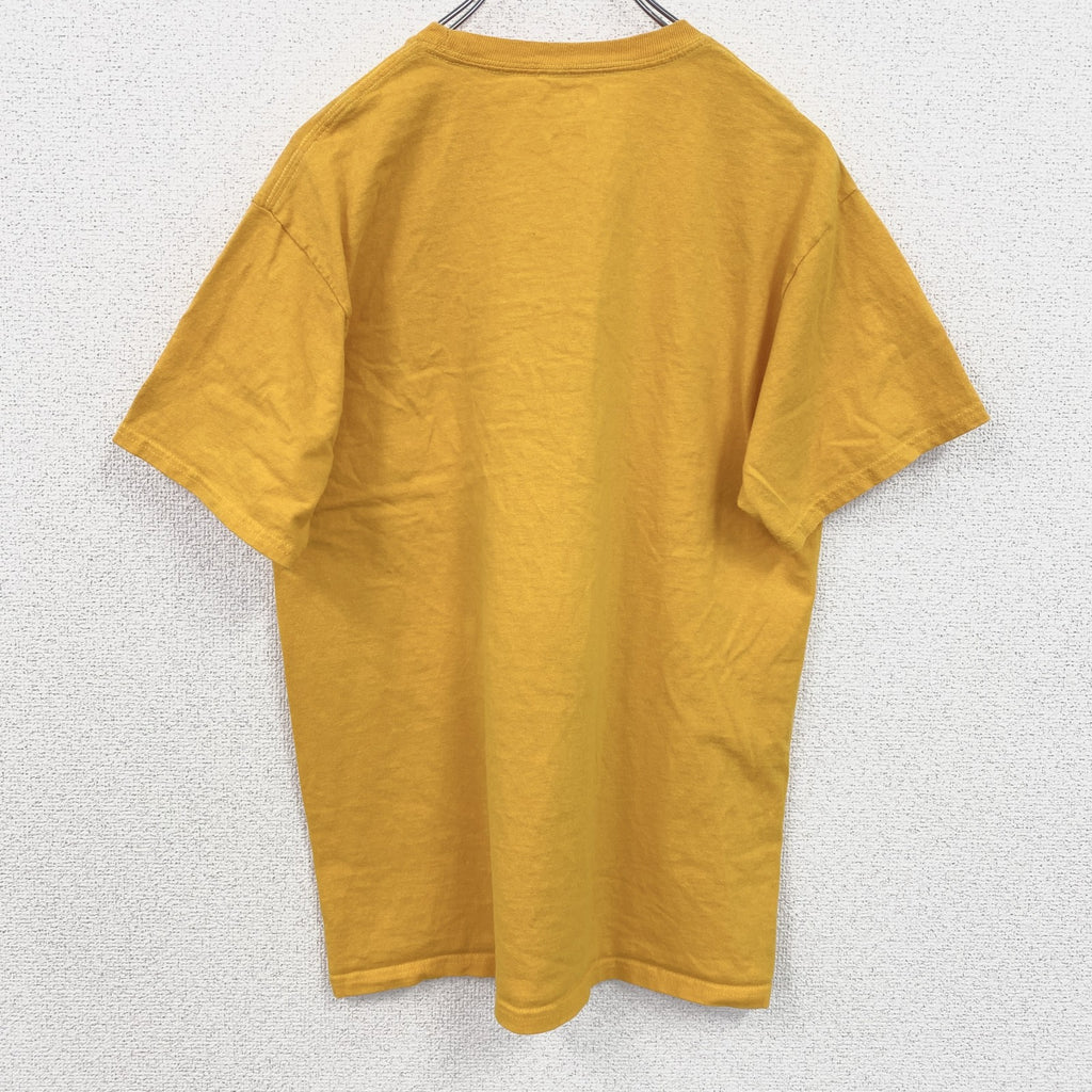 古着 used　Champion　チャンピオン　半袖カレッジプリントTシャツ　ミネソタ大学　ゴールデンゴーファーズ　黄色　Mサイズ