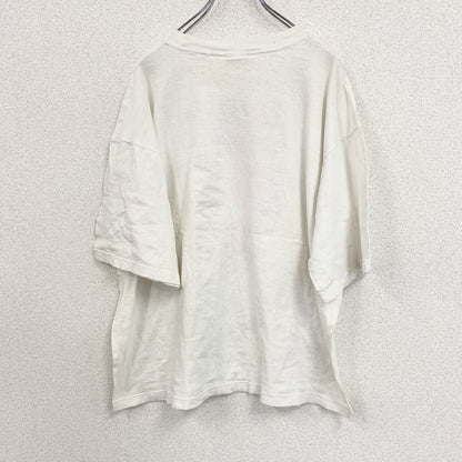 00s　Mid Town Tee　エルヴィスプレスリー　半袖シンガープリントTシャツ　白　ホワイト　XLサイズ