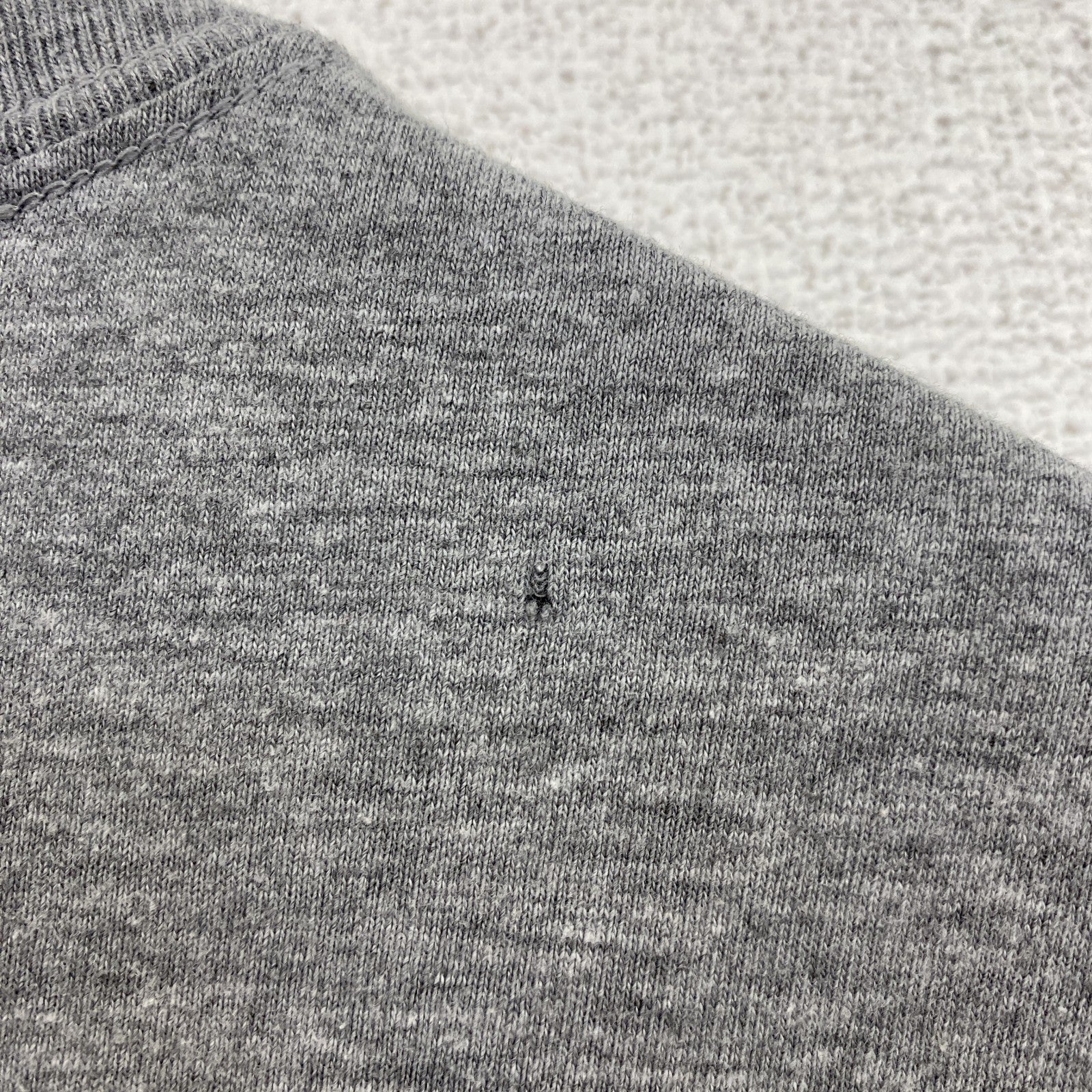 古着 used　NIKE　ナイキ　半袖英語ロゴプリントＴシャツ　クルーネック　グレー　カジュアルデザイン　Lサイズ