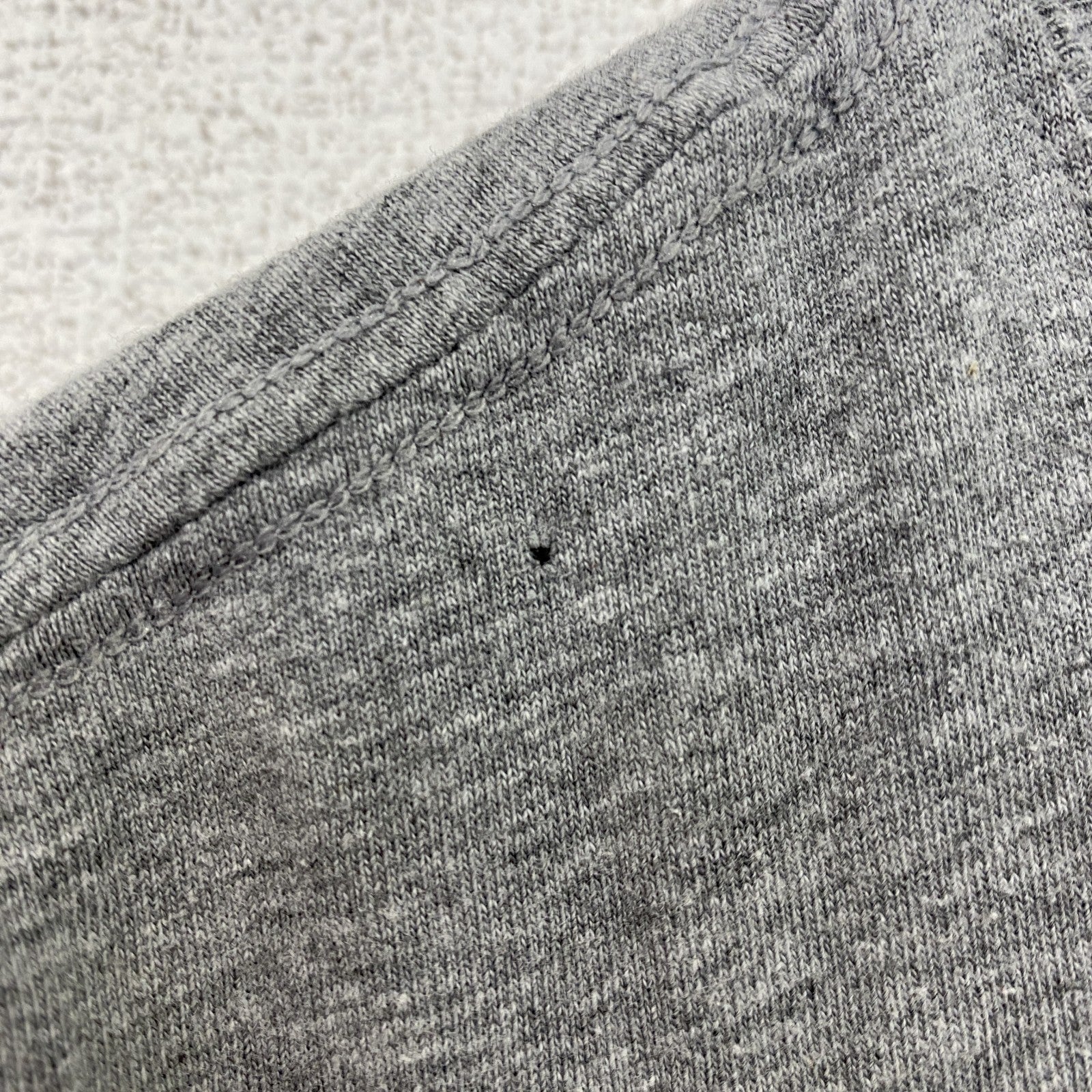 古着 used　NIKE　ナイキ　半袖英語ロゴプリントＴシャツ　クルーネック　グレー　カジュアルデザイン　Lサイズ