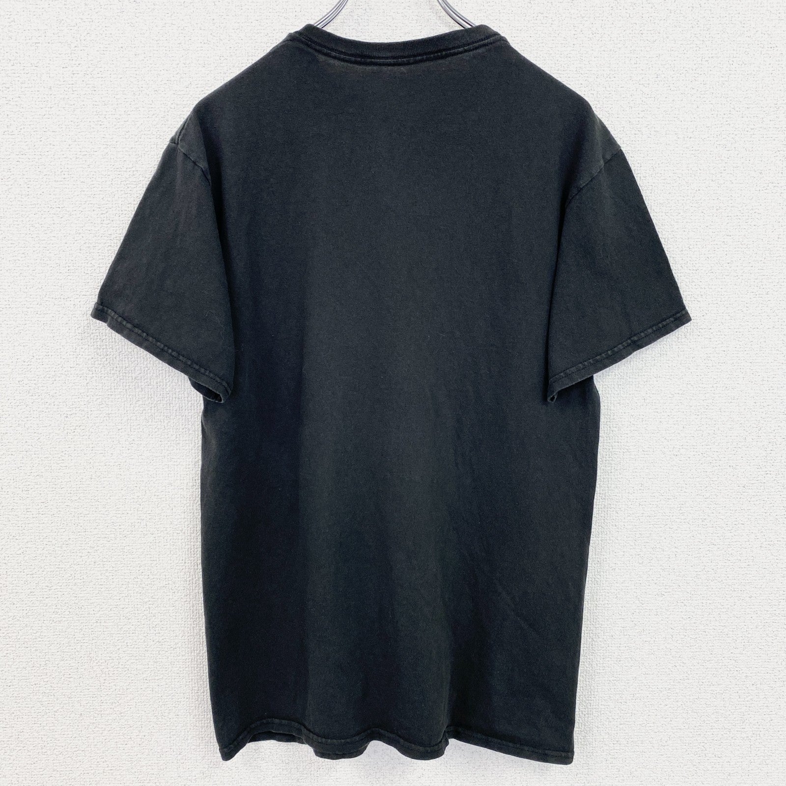 古着 used　NBA　半袖プリントＴシャツ　シカゴブルズ　バスケットボール　クルーネック　黒　ブラック　Mサイズ