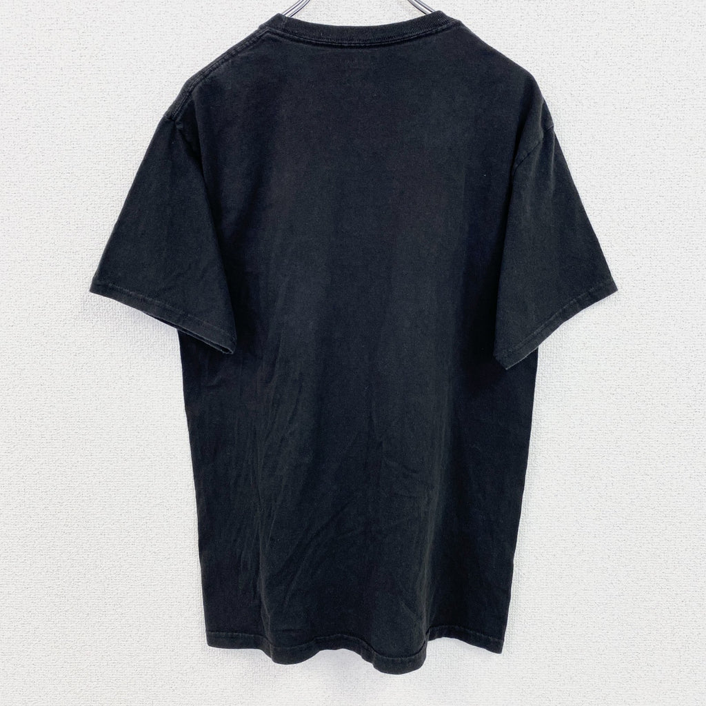 古着 used　Champion　チャンピオン　半袖カレッジプリントＴシャツ　パデュー大学　クルーネック　黒　ブラック　Mサイズ